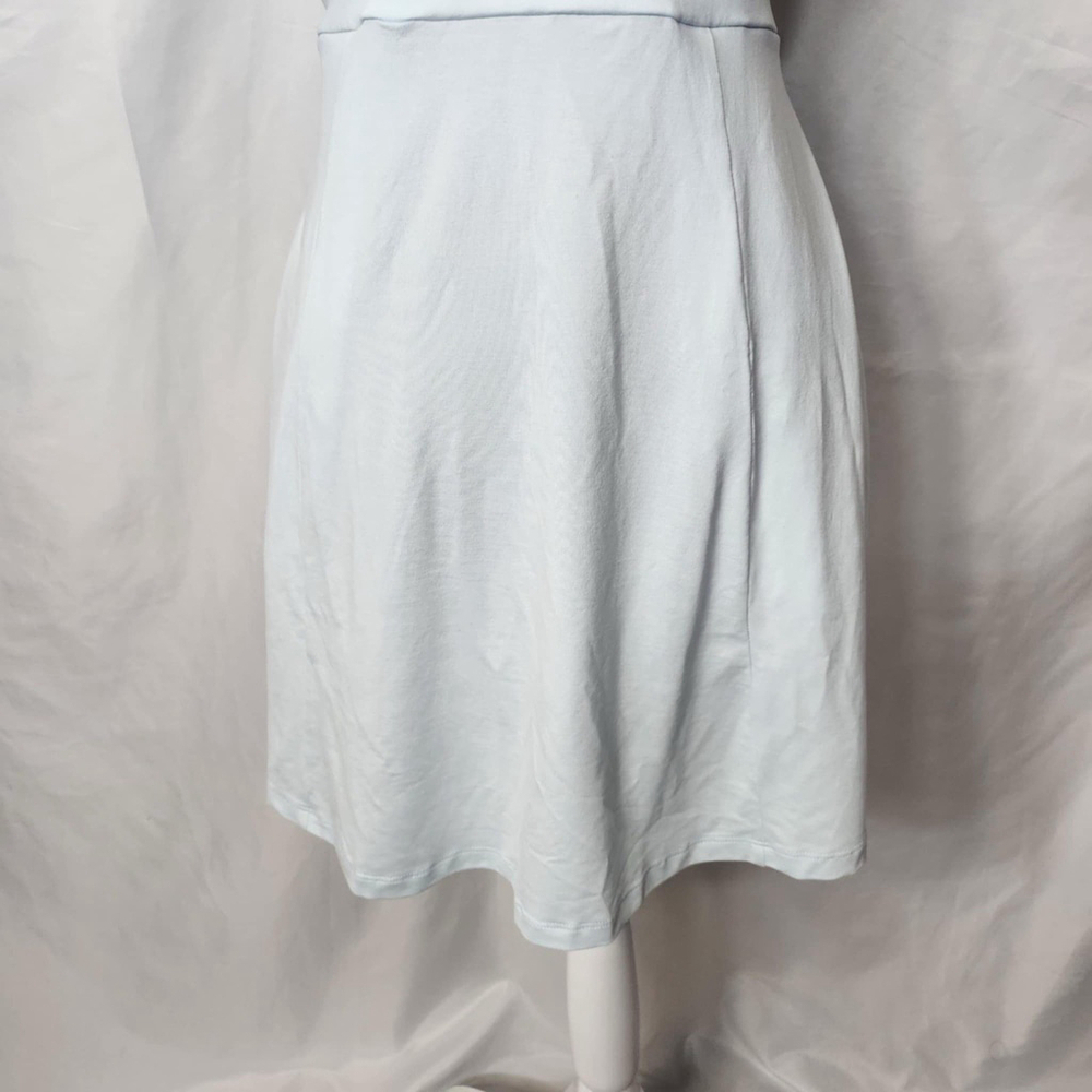 Beyond Yoga Dress Women’s L Tank Sleeveless Square Neck Pockets Mini Blue Sports - Picture 4 of 14